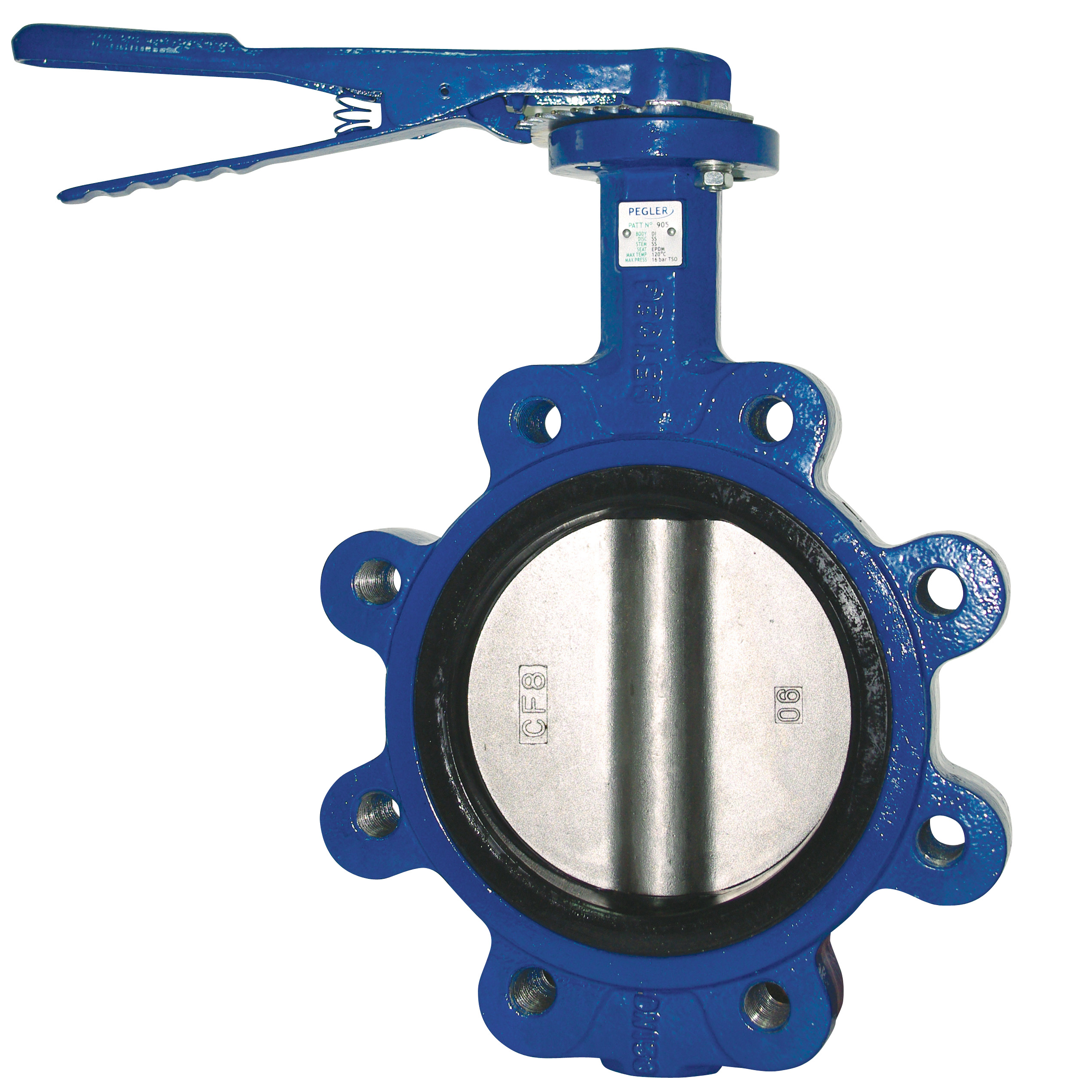 Imagem de referência: Butterfly Valve DN65