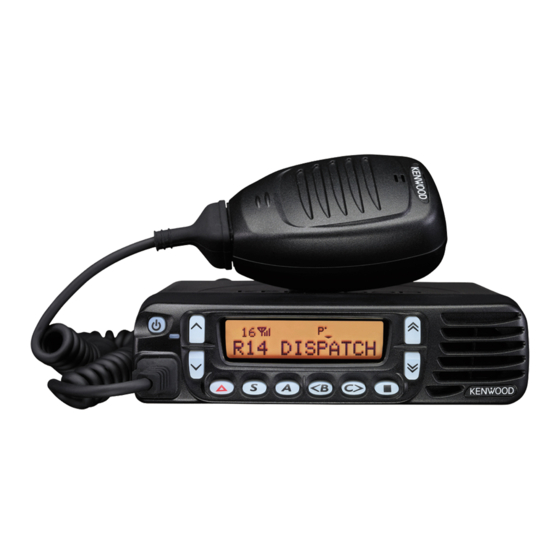 Imagem de referência: Communication Radios UHF · Kenwood MPT1327