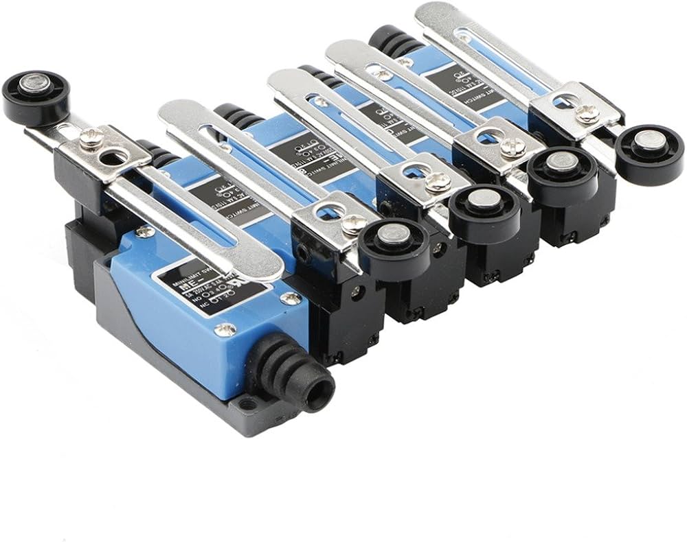 Imagem de referência: Limit Switch · Adjustable Roller Lever