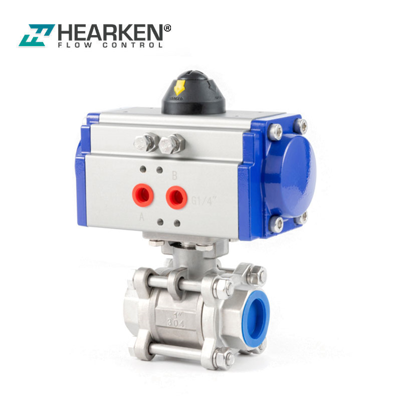 Imagem de referência: Pneumatic Actuated Ball Valve