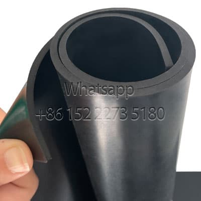Imagem de referência: Rubber Sheet 5 mm Oil Resistant · 10 m Roll