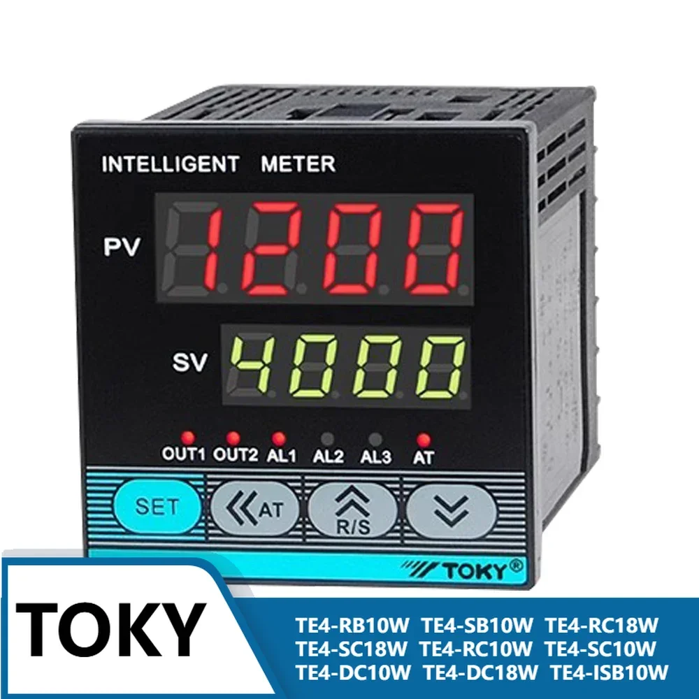 Imagem de referência: TE4 Temperature Controller · TE4-RB10 A